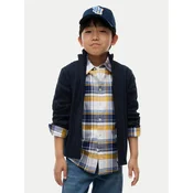 Tommy Hilfiger Pletena jopica KB0KB10625 Mornarsko modra Regular Fit
