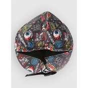 Von Dutch Jax Black Hooded Travel Pillow black