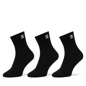 Dolge nogavice DC Shoes CEO_AS_DC_01Z_AW26 (3-PACK) Črna
