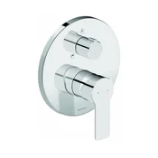 Duravit DC5210012010-Baterija za kad za podometno vgradnjo D-CODE, sijajni krom
