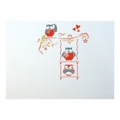 Šablona XXL Happy Birds 3-delna 90x85 cm