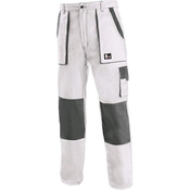 Canis Radne pantalone do struka luxy josef belo-sive vel.56 ( 55232 )