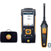 testo Merilnik vlažnosti zraka (higrometer) testo 440 Set RH 0563 4404 kalibracija narejena po delovnih standardih (brez certifikata)