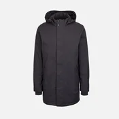 Mens Dark Blue Parka Geox Aurelio - Mens