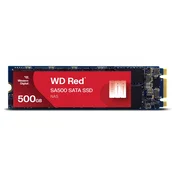 Western Digital Red WD SA500 500 GB M.2 Zaporedni ATA III 3D NAND