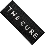 The Cure Text Logo Našitek za šivanje 10,5 x 4 cm
