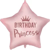 Procos Balon iz folije - Zvezda Birthday Princess 46 cm