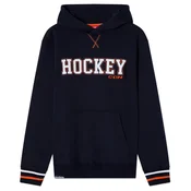 Moški pulover CCM Stripe Pullover Hoodie Navy L