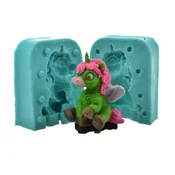 shumee Silikonski kalup za sladkorno pasto 3D SAMOROG PONI