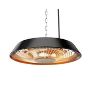 Stropni grelnik 1500 W, aluminij, brez daljinskega upravljalnika, stikalo, halogenska žarnica, IP44 90-037