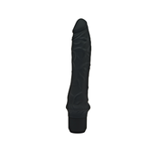 Get Real Classic Large Black – silikonski vibrator, 25 cm