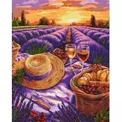 Rayher. Slikanje po številkah, The purple horizon