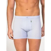 zd ZERO DEFECTS Boksarice Helios Egyptian cotton svetlo modra