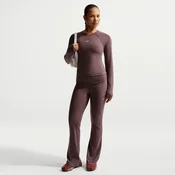 Nike W NSW CHILL KNIT RIB PANT, ženske hlace, ljubicasta IF0240