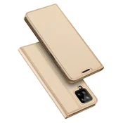 Dux Ducis Skin Pro ovitek tipa knjige za Samsung Galaxy A22 4G zlat