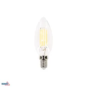 Bemko LED filamentna svečka žarnica E14 4W 470 lm 4000K BM-D86-FLB-E14-C35-040-4K