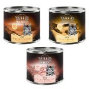 Wild Freedom Kitten 6 x 200 g - Mješovito pakiranje: 2xWild Desert, 2xWide Country, 2xGolden Valley