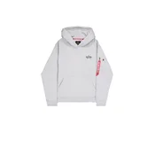 ALPHA INDUSTRIES Majica siva/rdeča/črna