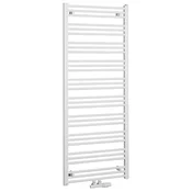 ALBRECHT kopalniški radiator 600x1570 mm, sredinski priključek, bel - Bela - 600x1570 mm - Bruckner - ALBRECHT - 24 - Jeklo - Oblika H - Oblika H - 600 - 1570 - 6.9 - 14