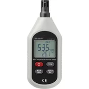 VOLTCRAFT VOLTCRAFT HY-10 TH Merilnik vlažnosti (higrometer) 0 % rF 100 % rF Kalibrirano: Tovarniški standardi (lastni)