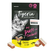 Tigeria Sandwich Snack piletina i bakalar 100 g - Piletina i bakalar 3 x 100 g