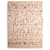 Casa Padrino luxury wool carpet Ivory - Different Sizes - Hand knotted wool rug - Rectangular living room rug - Luxury Quality