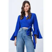 Trend Alacati Stili Ženska bluza Alc-X14718, Tamnoplava