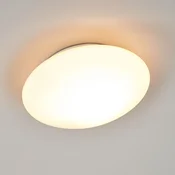 ORION Plafonjera Alba od opalnog stakla, O 25 cm - Dnevni boravak/blagovaonica - Moderan - bijeli saten mat - Staklo