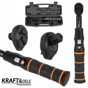 Kraft&Dele Momentni ključ CR-V jeklo 1/4 palca 1-25 Nm