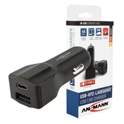 ANSMANN Auto punjac USB 240C 4 A, Crni