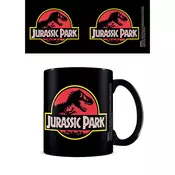 shumee JURSKI PARK - Logo - Črna skodelica 310 ml