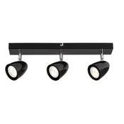 Rabalux Plafonjera Perico, GU10 3x5W, Crna