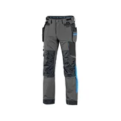 CANIS Radne pantalone Naos HV plava/ siva/crna
