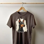 Camiseta Majica sa štampanim printom Cam 574, Muška, Smeda