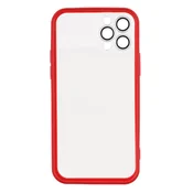 FIN Ovitek za iPhone 12 PRO W393 PROZOREN Z RDEČO