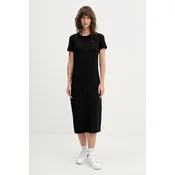 Tommy Jeans Obleka  črna