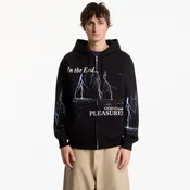 Mikina PLEASURES End Times Zip Hoodie Black S