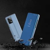 NEW Glossy flip cover case za Xiaomi Redmi Note 12 Pro / Poco X5 Pro 5G Clear View Case black