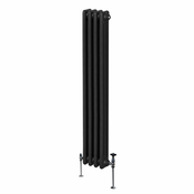 MONSTER Tradicionalni radiator s 3 stebri - 1800 x 202 mm - črn, (21569782)