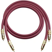 Oehlbach NF avdio kabel Oehlbach, moški cinch konektor/moški cinch konektor, 2 x 0,5 m, antraciten