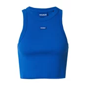 HUGO Top  kobalt modra / bela