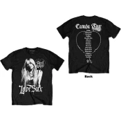 Avril Lavigne Majica Love Sux Unisex Black S