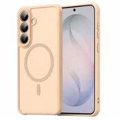 Hibridni ovitek HaloFrost II MagSafe za Samsung Galaxy S26 FE - gold