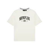 NAPAPIJRI Majica S-INOT črna/off-bela