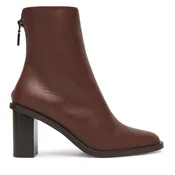 Škornji Max Mara Midiboot80 25247960726 Rjava