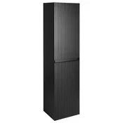 FILENA Storage Unit 35x140x30cm, black matt strip - Črna - 35x140x30 cm - Sapho - FILENA - 24 - MDF/vener - 350 - 1400 - 300 - 14