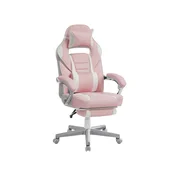 Songmics Gaming stol črno rdeč