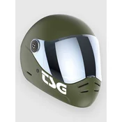 TSG Pass 2.0 Solid Color +Bonus Visor Helmet satin olive