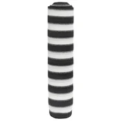 Mreža za privatnost antracit-bijela 1,2 x 10 m HDPE 195 g/m2