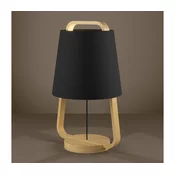 Eglo 390187 - Stolna lampa CAMALOZA 1xE27/40W/230V crna